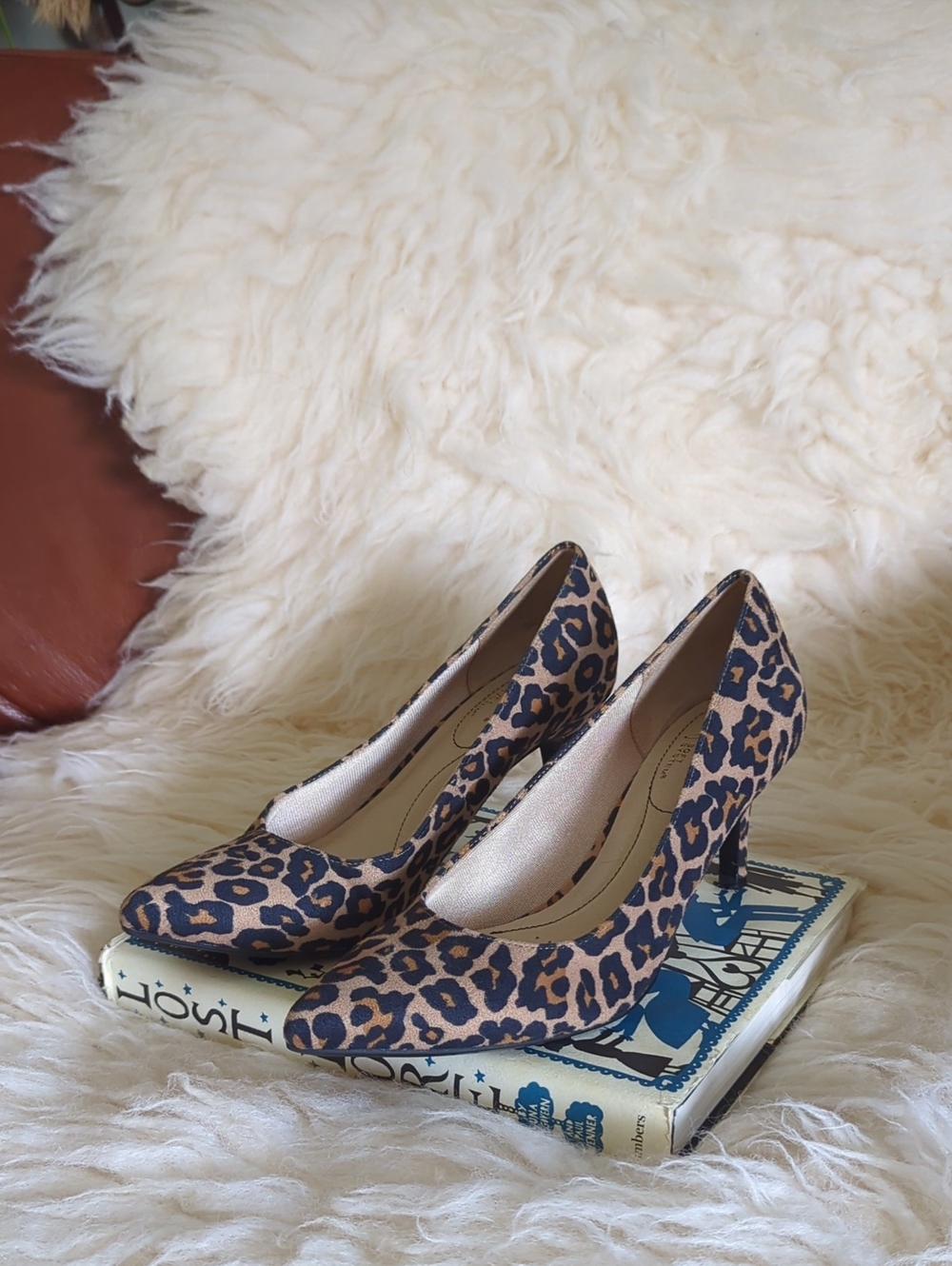 Leopard Print Women’s Pointed Toe Pumps